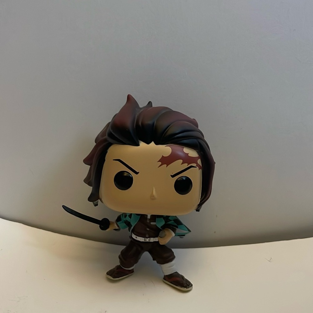 Tanjiro funko pop figure.